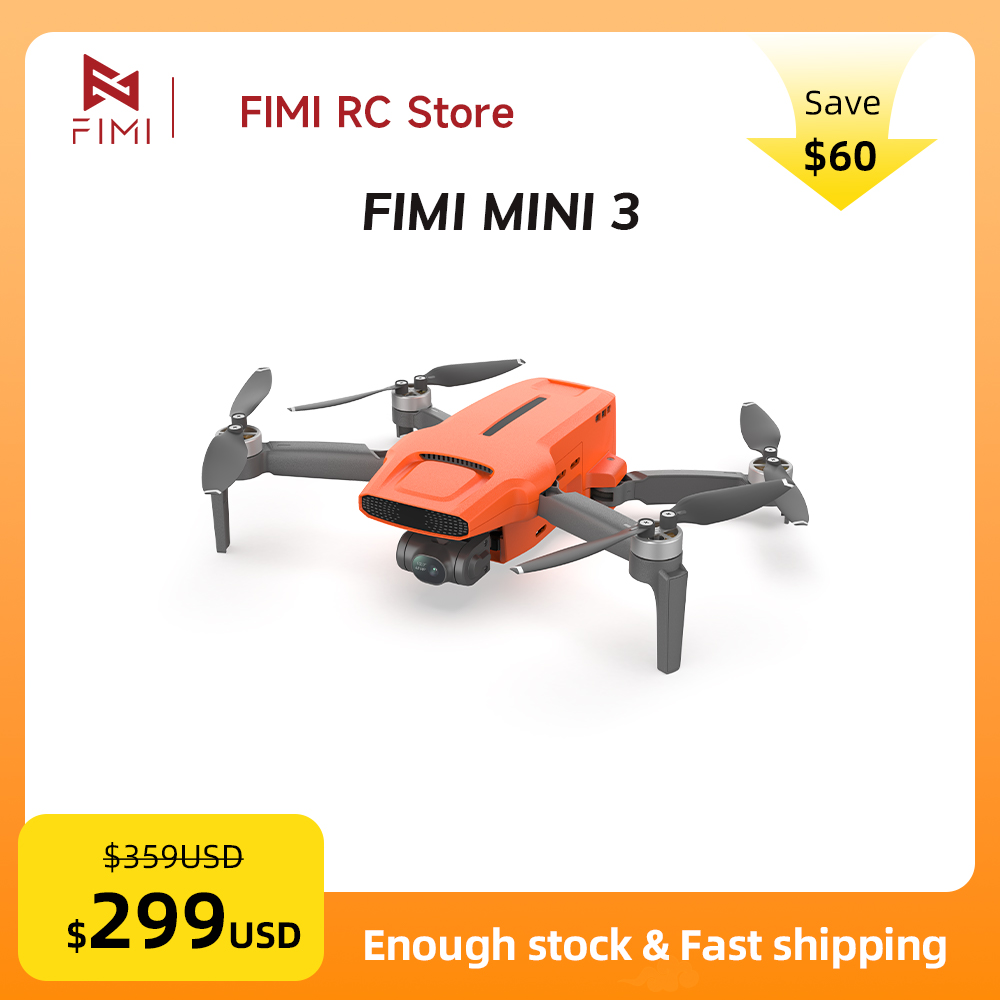 FIMI MINI 3 Camere Drone 4K 60 - Drone Camera 4K review and price